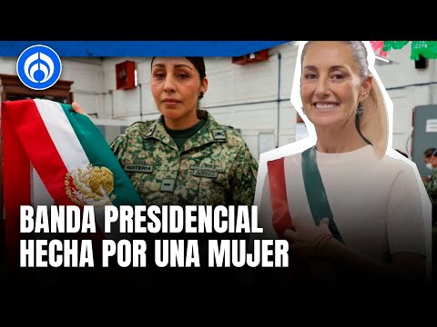 Claudia Sheinbaum: La primera mujer que usará la Banda Presidencial en México