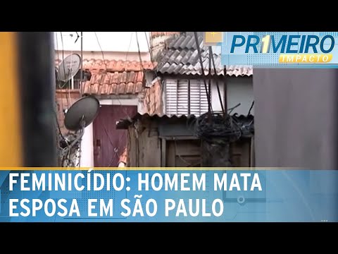 Mulher é assassinada pelo próprio marido em São Paulo | Primeiro Impacto (07/02/24)