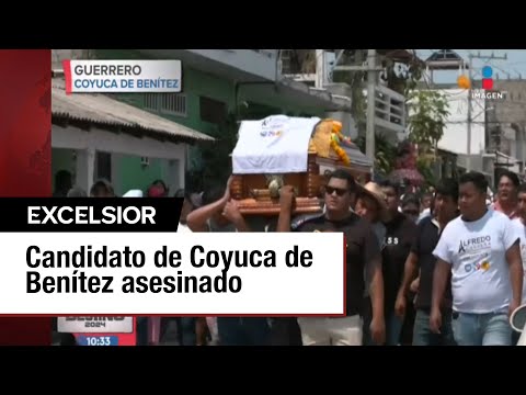 Sepultan al candidato de Coyuca de Benítez asesinado en su cierre de campaña