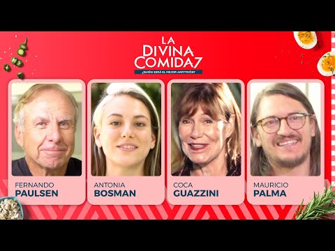 La Divina Comida - Fernando Paulsen, Antonia Bosman, Coca Guazzini y Mauricio Palma