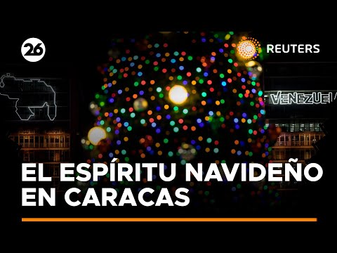 Venezuela da inicio al espíritu navideño con exhibiciones de luces en las calles | #Reuters