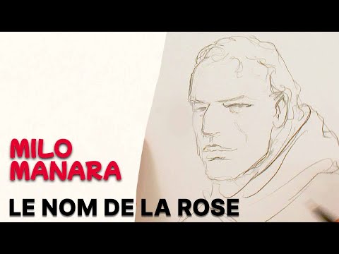 Bande dessinée : Le Nom de la Rose, Manara se met en 4