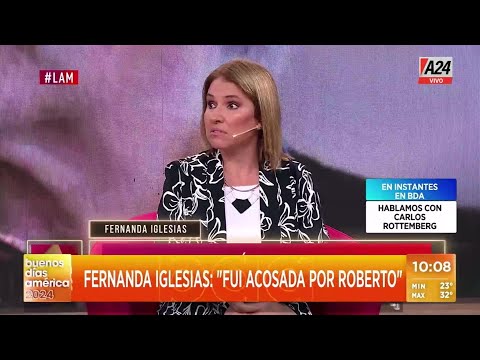 El desgarrador testimonio de Fernanda Iglesias sobre Roberto Pettinato: Me ponía la mano en...