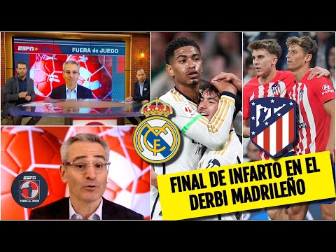¡DRAMÁTICO! ATLÉTICO MADRID empató a última hora vs REAL MADRID con gol de LLORENTE | Fuera de Juego