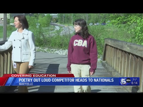 Poetry Out Loud competitor heads to Nationals