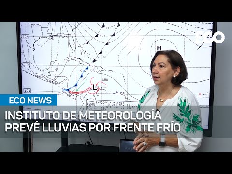 Instituto de Meteorología pronostica lluvias para este fin de semana por frente frío | #EcoNews