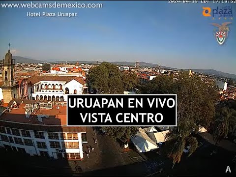 Uruapan, Michoacán En Vivo | Vista Panorámica Plaza Morelos