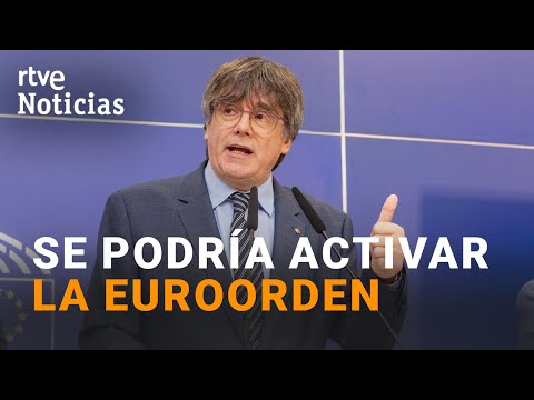 PUIGDEMONT: LLARENA podría REACTIVAR la EUROORDEN contra él al serle RETIRADA la INMUNIDAD | RTVE