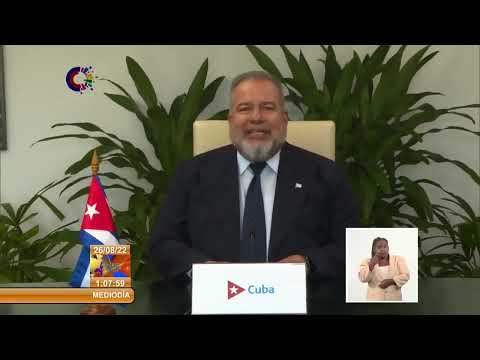 Primer ministro Manuel Marrero cruz interviene de manera virtual en consejo euroasiático
