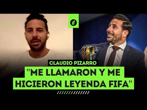 ¡ORGULLO PERUANO! Claudio Pizarro reveló que fue nombrado LEYENDA FIFA