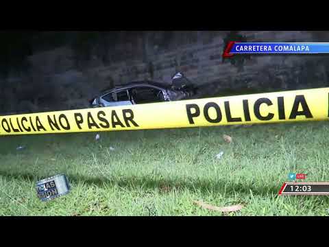 Accidente mortal en Carretera a Comalapa