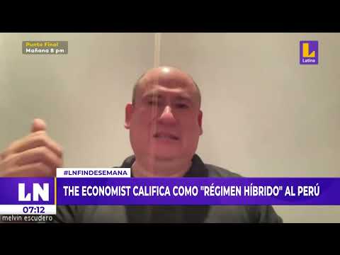 The Economist califica como régimen híbrido al Perú