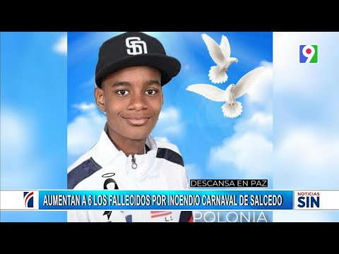 Fallece sexta víctima tras incendio en carnaval de Salcedo| Primera Emisión SIN