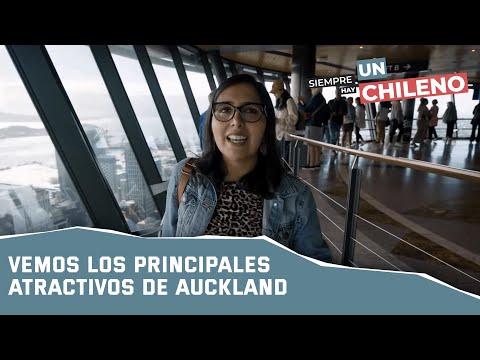 Marcela y Kiwi conocerán Auckland desde las alturas del Sky Tower | Siempre Hay un Chileno