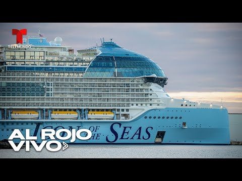 EN VIVO: El crucero más grande del mundo atraca en Miami, Florida | Al Rojo Vivo