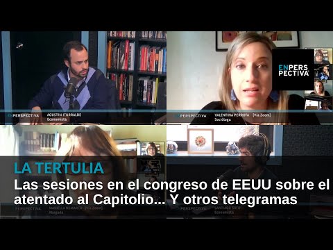 Las sesiones en el congreso de EEUU sobre el atentado al Capitolio... Y otros telegramas