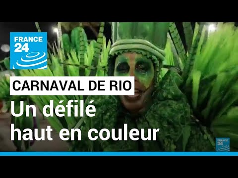 Carnaval de Rio : un défilé haut en couleur • FRANCE 24