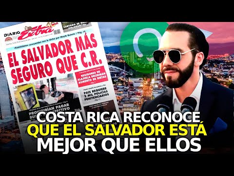 ¡El Salvador Supera a Costa Rica en Seguridad! Bukele Gana la Batalla contra el Crimen