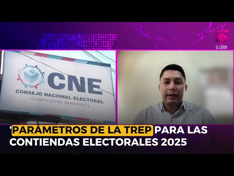 Parámetros de la TREP para las contiendas electorales 2025