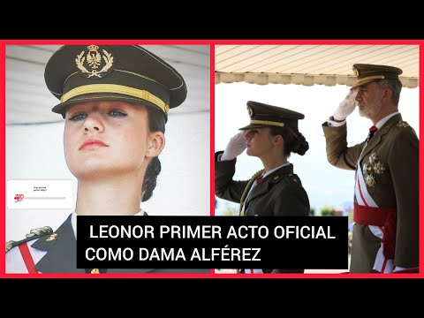 ?LEONOR DE BORBÓN ,COMPLICIDAD CON FELIPE VI EN SU PRIMER ACTO OFICIAL