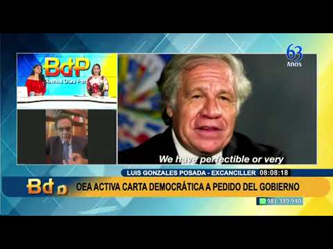 Luis Gonzales Posada:  Gobierno logró desacreditar al Congreso y al Ministerio Público