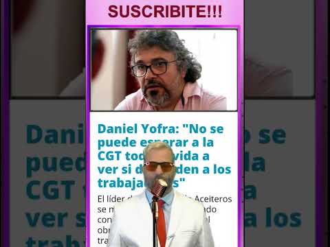 DANIEL YOFRA: OTRO COMUNISTA MAL INTENCIONADO QUE BUSCA EL GOLPE AL GOBIERNO DEMOCRATICO DE MILEI