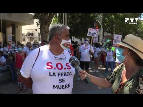 Protestas de los feriantes