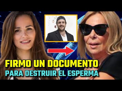 Carolina Monje FIRMÓ un DOCUMENTO pidiendo la DESTRUCCIÓN del ESPERMA del HIJO de ANA OBREGÓN