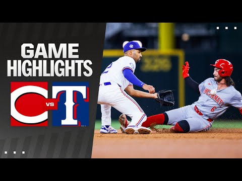 Reds vs. Rangers Game Highlights (4/27/24) | MLB Highlights