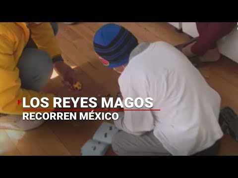 Los Reyes Magos llegaron  a la Asociación Mexicana de niños con cáncer