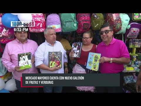 Mercados de Managua en proceso - Nicaragua