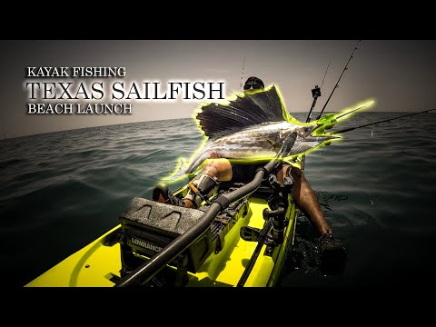 kayak fishing texas sailfish