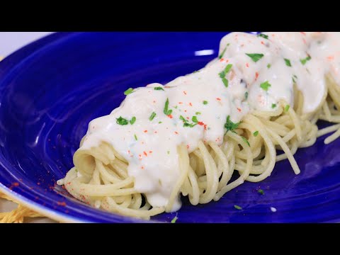 Salsa Alfredo con Spaghettis | Receta VLT