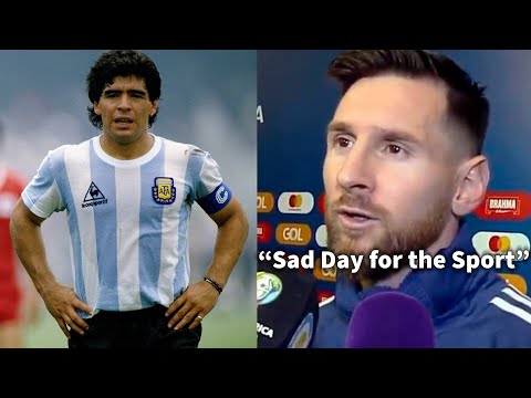 Football World Reacts to the Death of Diego Maradona