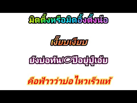 มิตติ้งรึมิดอิ้งติ้งน้อ&สิบปีไ