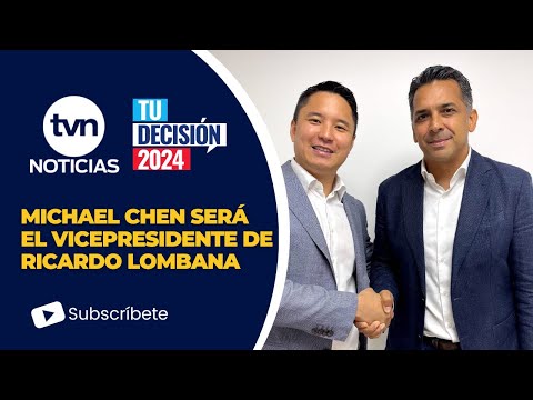 Michael Chen será el vicepresidente de Ricardo Lombana