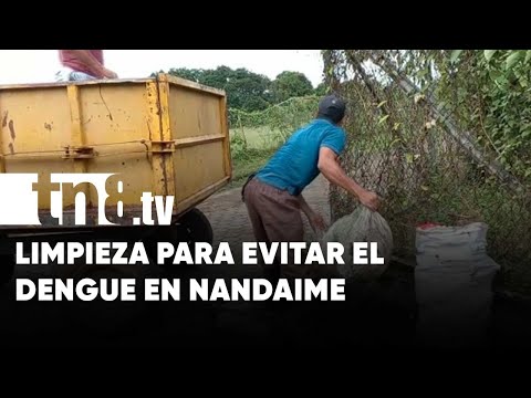 MINSA realiza jornada de limpieza en Nandaime - Nicaragua