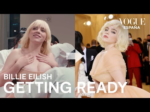 Billie Eilish: así se creó su look inspirado en el Hollywood clásico | Getting ready | VOGUE España