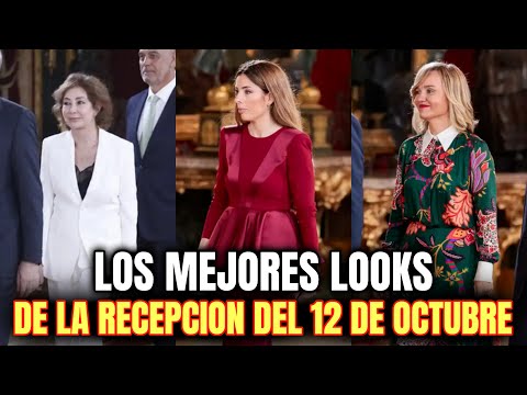 LOS MEJORES LOOKS de las INVITADAS a la RECEPCIÓN del PALACIO REAL del 12 de octubre