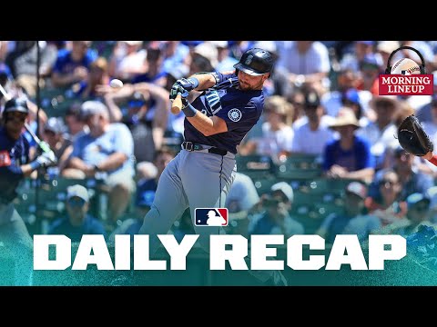 Mariners Cal Raleigh homers FOUR times this weekend! | Morning Lineup (MLB Daily Recap)