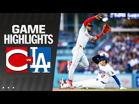 Reds vs. Dodgers Game Highlights (5/16/24) | MLB Highlights