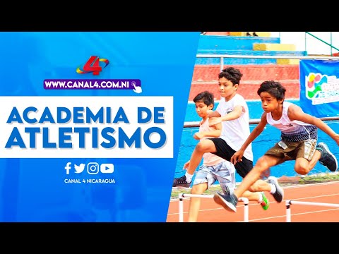 Celebración II aniversario de la academia de atletismo de la Alcaldía de Managua