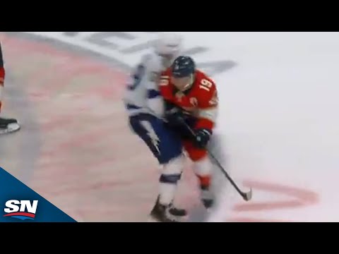 Panthers Matthew Tkachuk Handed Major Penalty AfterThunderous Hit On Jake Guentzel