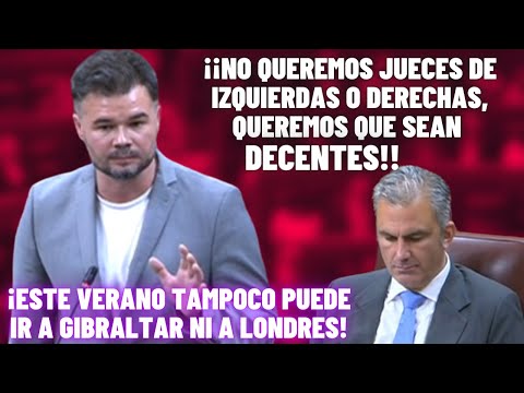 RUFIÁN DESTRUYE a ORTEGA SMIHT (VOX) y RAJA  del ACUERDO del CGPJ: ¡Queremos JUECES DECENTES!