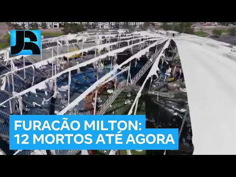 Pelo menos 12 pessoas morrem na passagem do furacão Milton pelos Estados Unidos