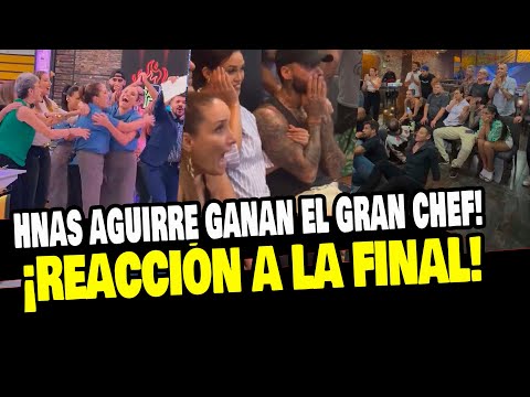 EL GRAN CHEF: MARISOL Y CELINE AGUIRRE REACCIONAN A LA FINAL DEL REALITY