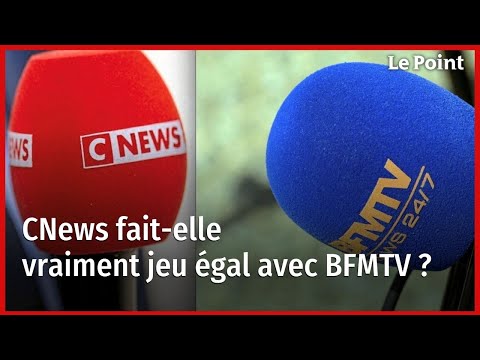 CNews fait-elle vraiment jeu égal avec BFMTV ?