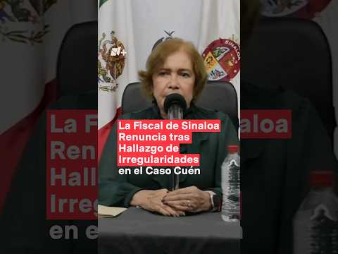 Fiscal de Sinaloa renuncia tras irregularidades en el Caso Cuén #nmas #sinaloa #shorts