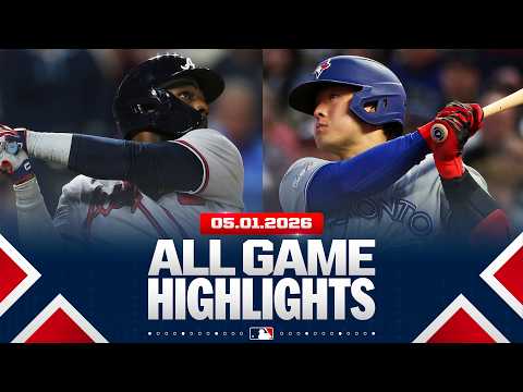 하이라이트 from ALL GAMES on 5/1 (애틀랜타 브레이브스 erase 6-0 deficit in late rally, Okamotos 2 HRs, MORE!)