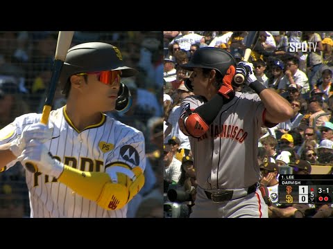 [MLB] 샌프란시스코 vs 샌디에이고 이정후&김하성 주요장면 (03.29)